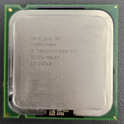 SL7PW INTEL PENTIUM 4 3.2GHZ   540  1CORE 1M CACHE 84W SOCKET LGA775 SL7PW - -