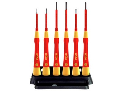 Wiha PicoFinish  SL/PH Feine VDE Screwdriver Set, 7 Stück WHA42989