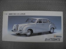 1/18 Bmw Lexus Silver Autoart /Autoart 502 2.6 Luxus