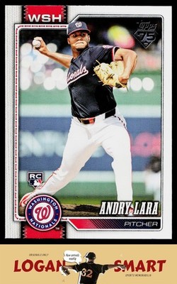 Andry Lara 2026 Topps #36 RC Washington Nationals