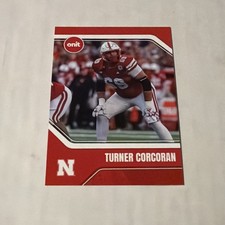 2025 ONIT Nebraska Cornhuskers FOOTBALL card TURNER CORCORAN