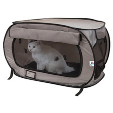 Large Pop Open Kennel, Portable Cat Cage Kennel, Waterproof Pet bed, Carrier ...