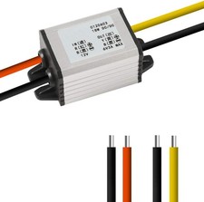 12V to 6V Car Power Voltage Converter - DC 9V-22V 6V, Metallic