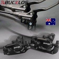 Pair Left Front&Right Rear Bike Hydraulic Disc Brake Set Mountain 2 Piston MTB