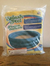 3 RING CIRCULAR SPLASH POOL 47" x 47" x 9.4" BY JUST FUN NEW IN PACKAGE