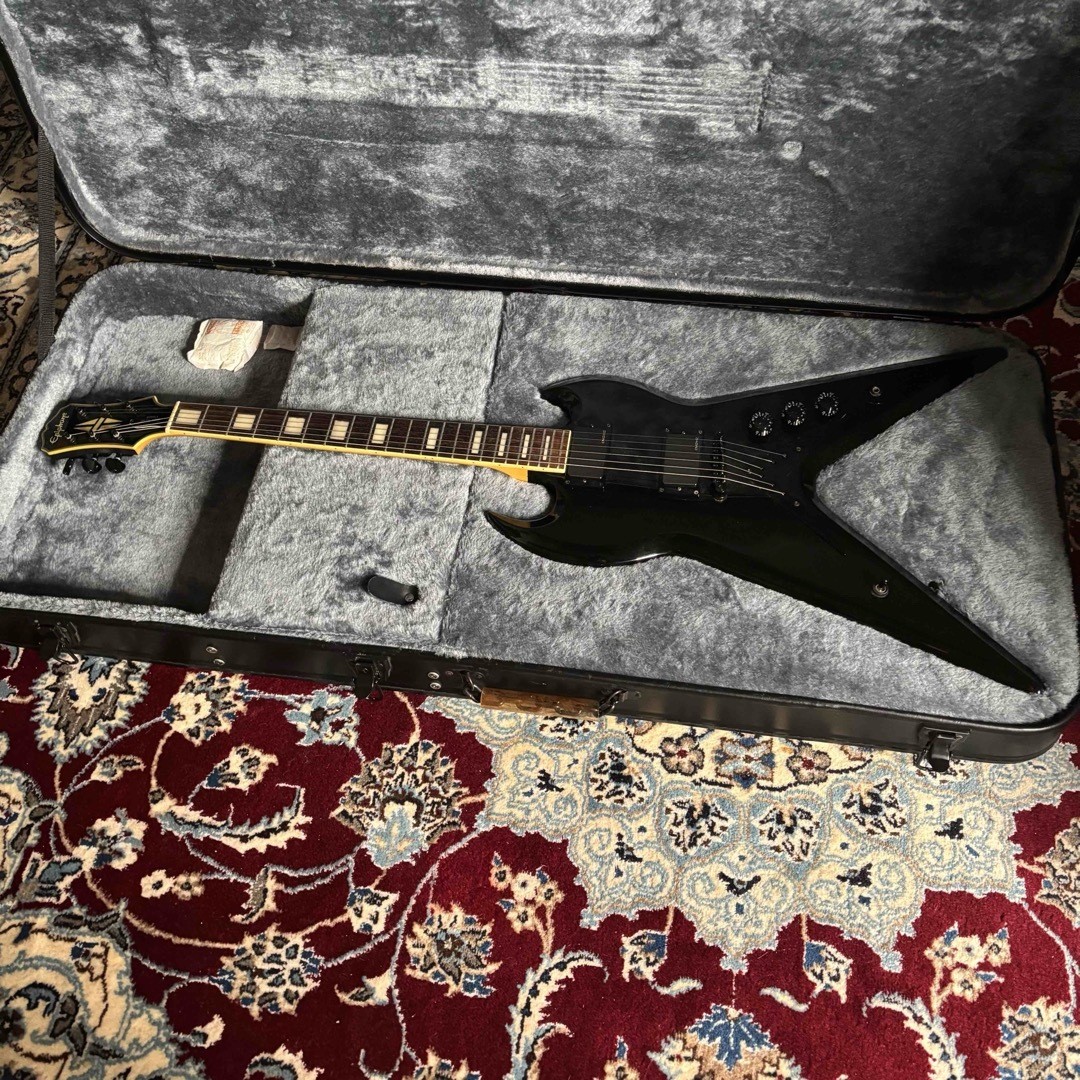 Epiphone Zv Zakk Wylde Custom Black HC付 Epiphone Zv Zakk Wylde Custom Black HC Safe Packing! | eBay