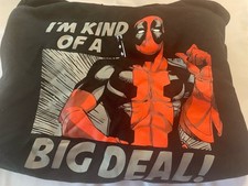 Marvel Deadpool I'm  Kind of a Big Deal  Hoodie Sweatshirt 2XL