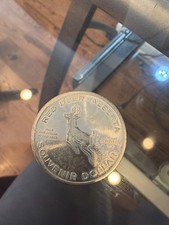 RED DEER ALBERTA CANADA 60TH 1913-1973 1-1/4  SOUVENIR DOLLAR (T3)