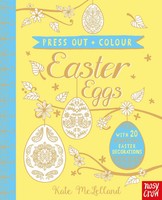 Press Out And Colour | Easter Eggs | Kate Mclelland | Englisch | Buch | 24 S.
