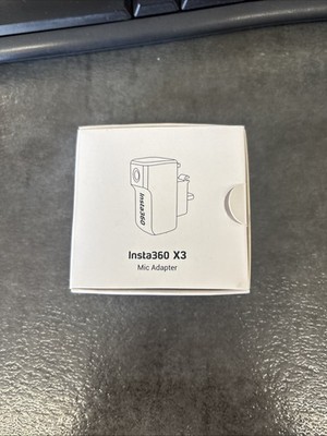 Insta360 X3 Mic Adapter Black
