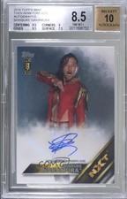 2016 Topps WWE Then Now Forever Auto 58/99 Shinsuke Nakamura BGS 8.5 Auto 2t7