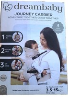 Dreambaby Journey Baby Carrier - 3 Positions - From Newborn (3.5 to 15kg)