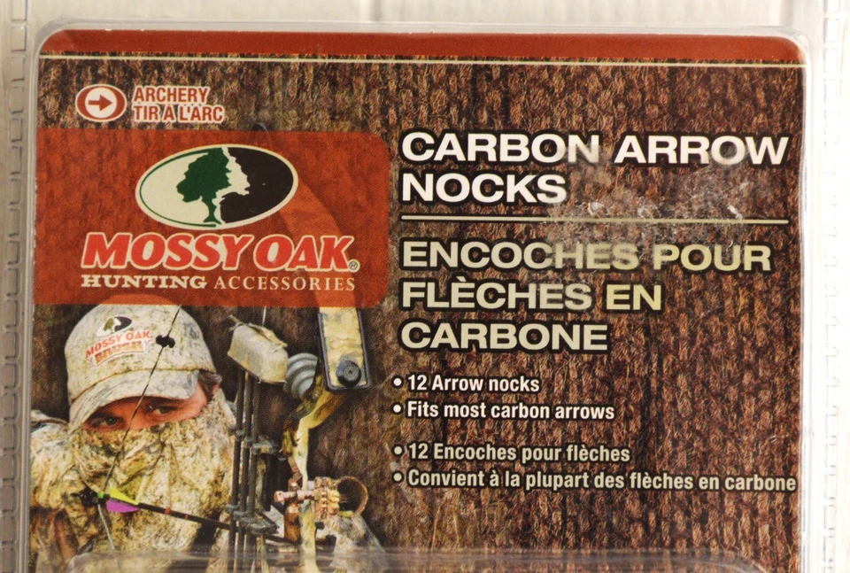 Levas de flecha de carbono Mossy Oak nuevas en paquete Foto 3 de 4