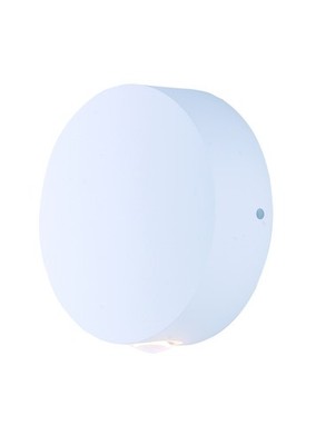 White LED Outdoor Wall Sconce from the Alumilux Glint Collection