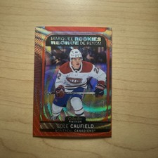 Cole Caufield OPC Red Surge Marquee Rookies