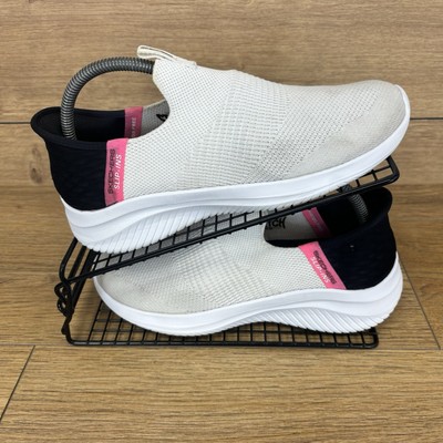 Skechers Schuhe Damen Gr. UK 5 Slip Ins Freisprecheinrichtung Arbeit Fitness Laufen Turnschuhe