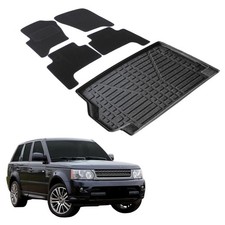 Kofferraumwanne Fußmatten Set Für Land Rover Range Rover Sport 2005-2012