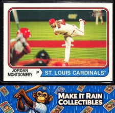 Jordan Montgomery 2023 Topps Heritage #249 St. Louis Cardinals Baseball