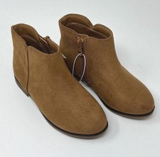 Cat  Jack Boots Toddler Girls Sz10 Penelope Brown Booties Zipper New with Tags 