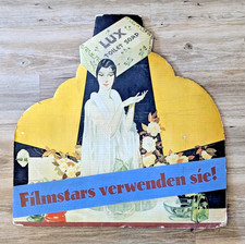 Lux Seife Antiker Pappaufsteller Reklame Art Deco Werbeaufsteller 80cm Gro&szlig;