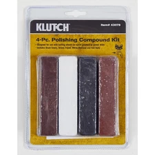 Klutch Polishing Compound Kit, 4-Pk.