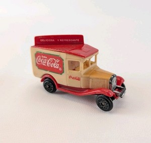 Vintage Coca-Cola Delivery Truck Toy Beba Coke 1920s Style Promo Portuguese