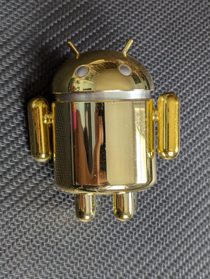 Dead Zebra Android Mini Collectible Gold Figure