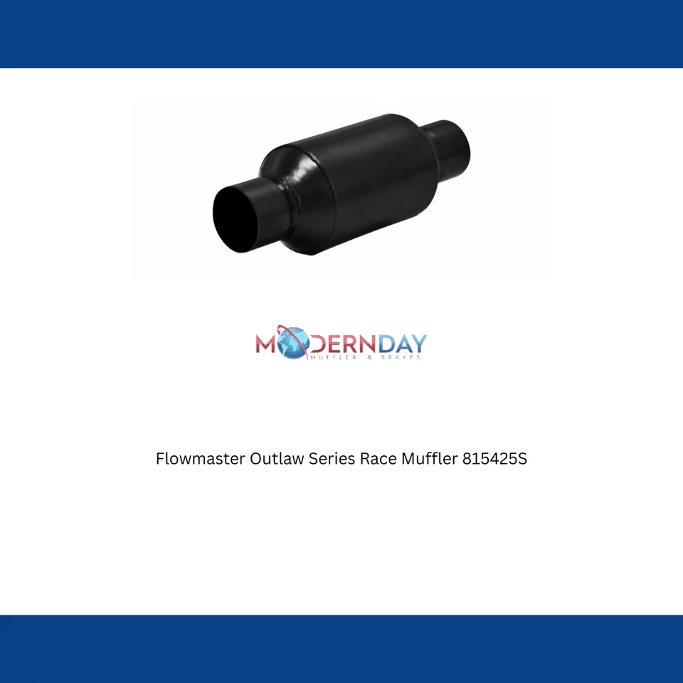 Flowmaster Outlaw Series Race Muffler 815425S - Image 4 of 4