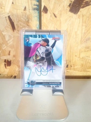 2020 Bowman's Best - Best of 2020 Autographs Jordan Yamamoto #B20-JY (AU, RC)