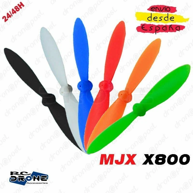 MJX X800 RC Hélice 6 Axes RC Drones 6 Hélices Différentes Couleurs Hélice... - Photo 3/3