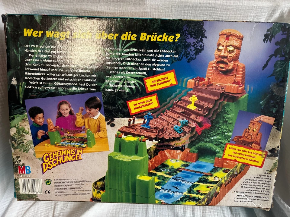 Geheimnis Im Dschungel - MB Spiele - Inhalt Neu - Retro - 90er - Bild 3 von 3