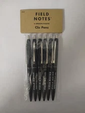 New-Field Notes Clic Pens 6-Pack - Perfect For Field Books