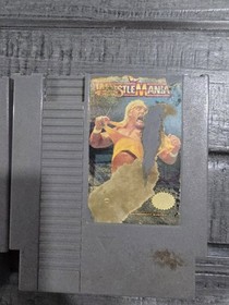 NES Vintage Nintendo Game Lot Of (2) Adventures Of Bayou Billy & Wrestler Mania
