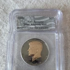 1965 Kennedy Half Dollar ICG Genuine Silver Ruthenium & Rose Gold 50C