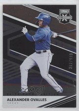 2020 Panini Elite Extra Edition 282/999 Alexander Ovalles #163 12dm