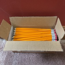 Wood-Cased 2 HB Pencils, Pre-Sharpened, 115 Count Bulk Pack