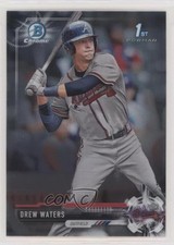 2017 Bowman Draft Chrome Drew Waters #BDC-90 q2c