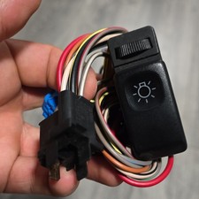 90-92 Vw Mk2 Golf Jetta Light Switch Wiring Harness Oem Genuine