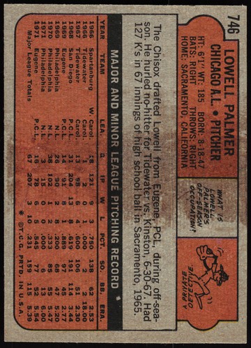 Tarjetas de béisbol 1972 Topps 601-787 (P-NM) - tú eliges - completa tu conjunto - Imagen 211 de 283