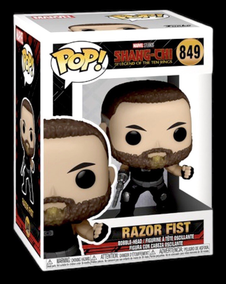 SHANG-CHI AND THE LEGEND OF THE TEN RINGS FUNKO POP #849 RAZOR