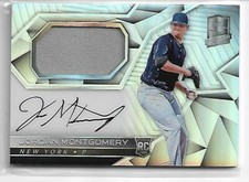 JORDAN MONTGOMERY 2017 PANINI SPECTRA AUTO RELIC RC