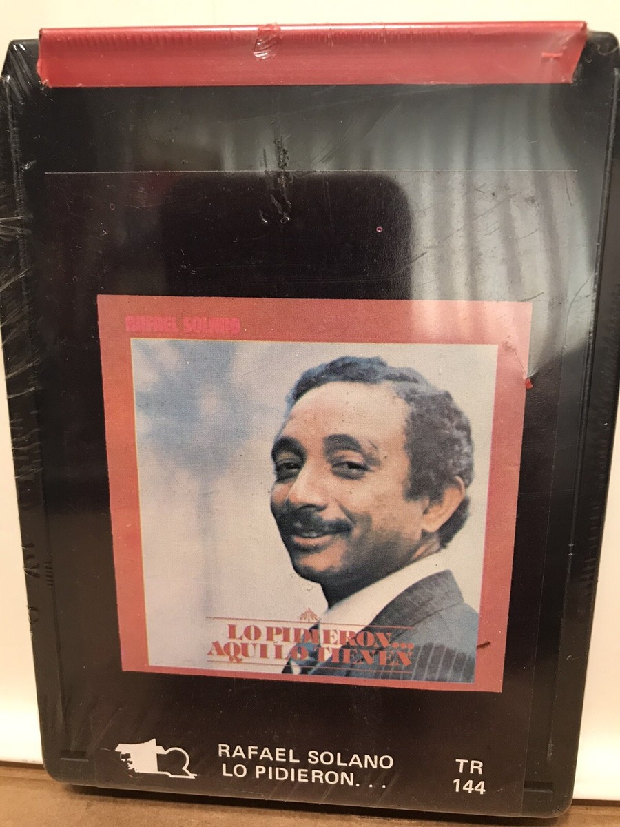 8 TRACK New & Sealed Stereo Rafael Solano Lo Pidieron Burro Quiere Agua Ella