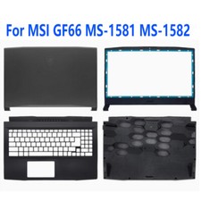 For MSI GF66 MS-1581 MS-1582 Laptop LCD Back Front Cover/ Palmrest/ Bottom Cover