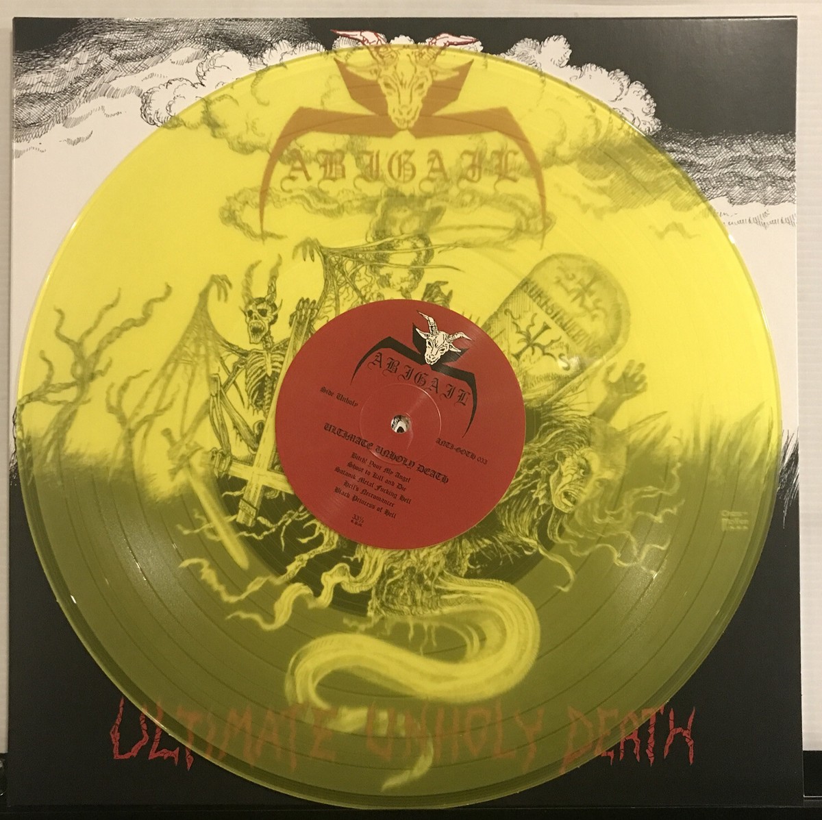 ULTIMATE UNHOLY DEATH ABIGAIL レコード新品