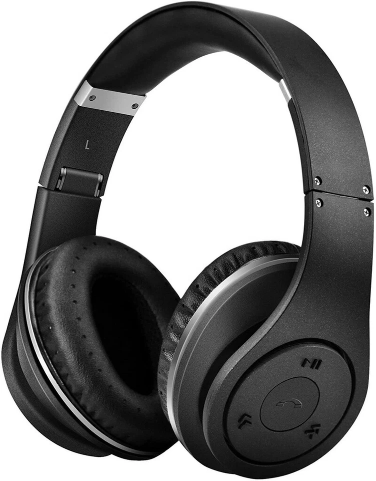 SELECTEC 901 Bluetooth Headphones Over Ear Wireless Wired Fordable Headset SB49  - Image 2 of 4