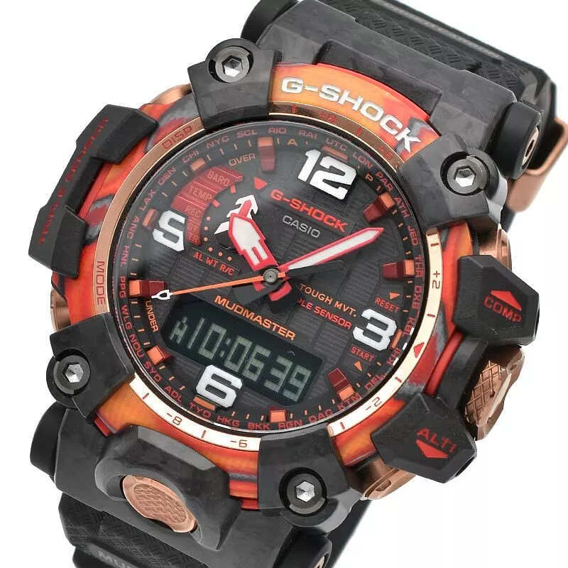 CASIO G-SHOCK MUDMASTER GWG-2040FR-1AJR 40th Anniversary Flare Red Limited Watch