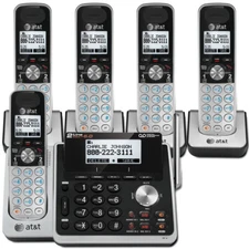 AT&T TL88102 2-line 5 Handset Answering System with Dual Caller ID/Call Waiting