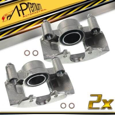 A-Premium Pair Front Brake Calipers for Chevy Buick Cadillac Pontiac Oldsmobile