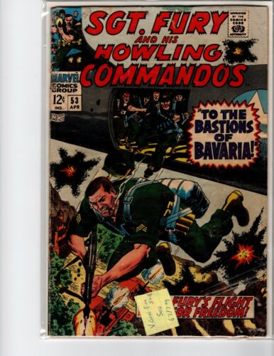 Sgt. Fury and his Howling Commandos 53 Bastions of Bavaria G-VG - Picture 1 of 1