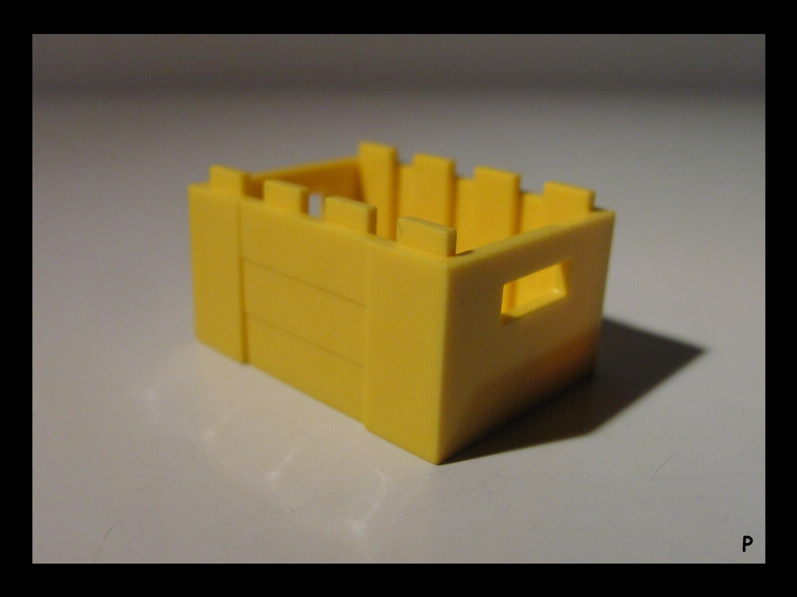 LEGO : Yellow Crate Container Box / 21310 41701 60262 75151 75092 ( 30150 )